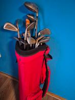 Golfset met rode tas Super!!!, Sport en Fitness, Golf, Ophalen of Verzenden, Gebruikt, Set