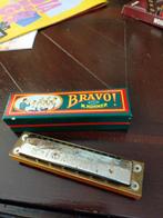 M. Hohner Bravo! Mondharmonica, Gebruikt, Overige typen, Ophalen of Verzenden, Met koffer of doosje