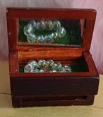 Poppenhuis sieraden kistje, Ophalen of Verzenden, Poppenhuis