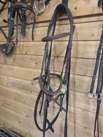 Bruin leren hoofdstellen en borsttuig, Dieren en Toebehoren, Ophalen of Verzenden, Overige soorten