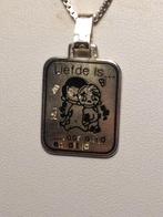 Zilveren ketting met hangertje, Met hanger, Verzenden, Zo goed als nieuw, Zilver