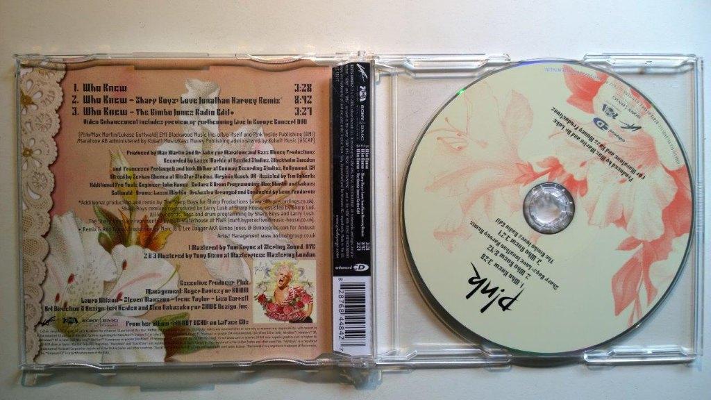 P!NK - Who Knew, Maxi-single, Ophalen of Verzenden, Zo goed als nieuw, 1 single