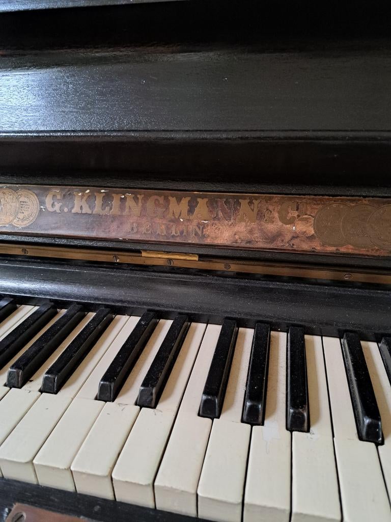 Piano G.Klingmann & co. Berlin, Ophalen of Verzenden