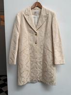John Braye Jacquard Blazer - Maat 40, Maat 38/40 (M), Beige, Ophalen of Verzenden, Zo goed als nieuw