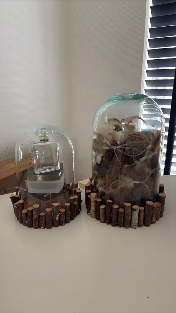 Set van twee stolpen, Ophalen, Zo goed als nieuw