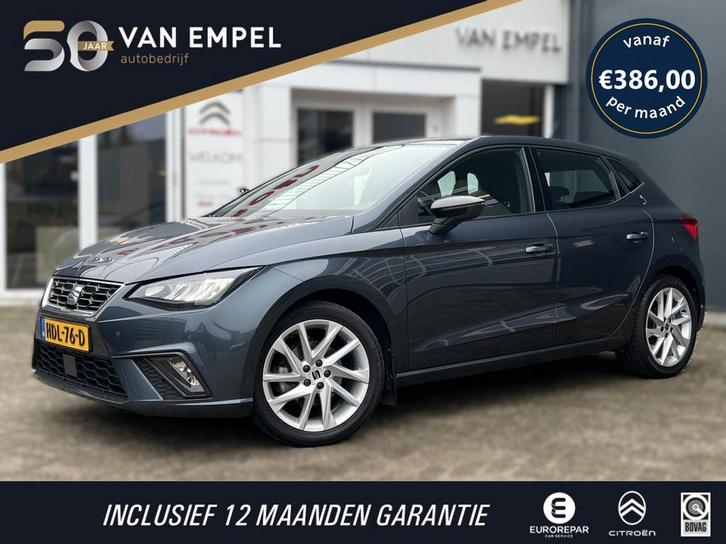 Seat Ibiza 1.0 EcoTSI FR 110pk | Virtual Cockpit | Stoelverw, Auto's, Seat, Bedrijf, Te koop, Ibiza, ABS, Airbags, Airconditioning