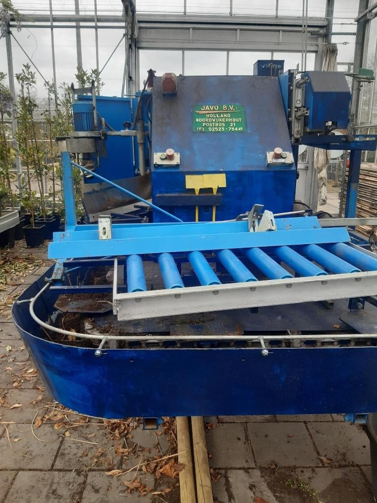 oppotmachine, Ophalen, Boomteelt