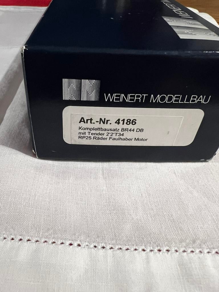 Complete bouwdoos van Weinert BR44 DB HO met tender, Ophalen of Verzenden, Nieuw