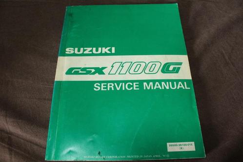 Suzuki GSX-1100 G 1991 motorcycle service manual GSX1100G, Motoren, Handleidingen en Instructieboekjes, Suzuki, Ophalen of Verzenden