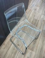 Ikea eetkamerstoel doorzichtig, Ophalen, Overige materialen, Gebruikt, Overige kleuren