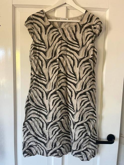 Zomerjurkje/ 100% linnen/ In Shape / zo goed als nieuw, Kleding | Dames, Jurken, Zo goed als nieuw, Maat 38/40 (M), Knielengte