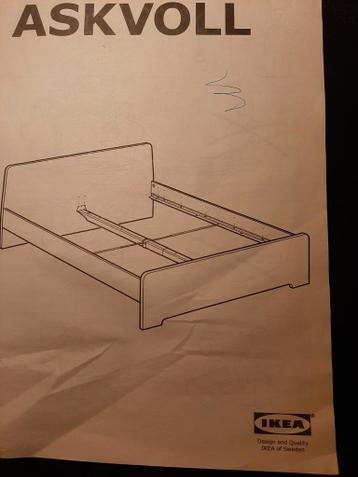 IKEA Askvoll organisch  bed incl. matras, 140 x 200 cm - afbeelding 4