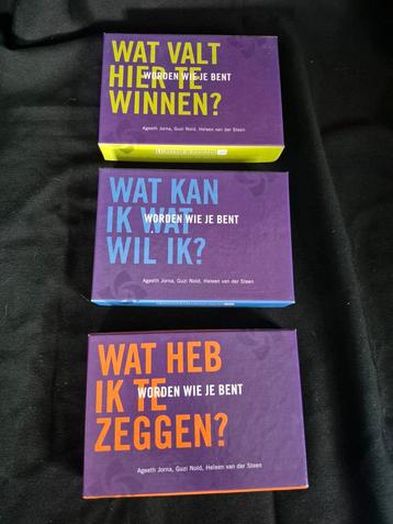 Coachingskaarten voor jongeren - 3 spellen ageeth jorna beschikbaar voor biedingen