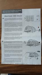 Safarica Blackhawk 300 Deluxe, 4 persoons tunneltent, Ophalen of Verzenden
