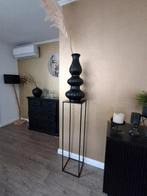 Mooie zwarte metalen zuil/pilaar. H:101cm, Huis en Inrichting, Woonaccessoires | Zuilen en Pilaren, Ophalen, Zo goed als nieuw