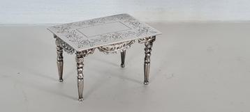 Grote Zilveren Miniatuur Tafel Hermanus Hartman, Schoonhoven beschikbaar voor biedingen
