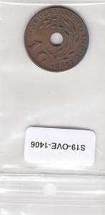 S19-OVE-1406 Netherlands East Indies 1 cent 1942 P KM317 VF, Zuidoost-Azië, Verzenden