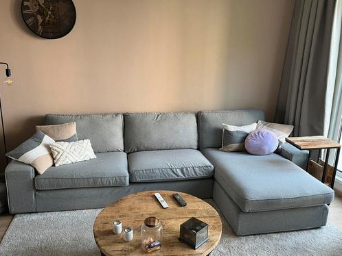 Bank 4-zits met hocker Kivik Ikea, Huis en Inrichting, Banken | Complete zithoeken, Zo goed als nieuw, Overige materialen, Ophalen