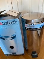 Brabantia pedaalemmer 30ltr, Ophalen, Nieuw, Rvs, Minder dan 50 cm