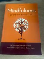 Mindfulness praktisch toepassen - David Harp - Zgan, Ophalen of Verzenden, Zo goed als nieuw, Meditatie of Yoga, Instructieboek