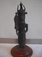 bronzen benin oba bini edo nigeria afrika beeld, Ophalen of Verzenden