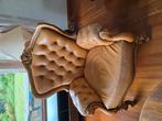 Chesterfield sofa stoelen, Huis en Inrichting, Banken | Sofa's en Chaises Longues, Ophalen, Gebruikt, Eenpersoons, Chesterfield