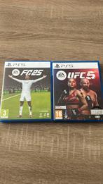 FC 25 en UFC 5 PS5, Spelcomputers en Games, Ophalen of Verzenden, Zo goed als nieuw