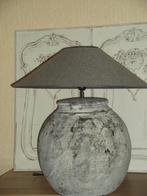 *Zware grote kruiklamp met originele kap*, Ophalen, Zo goed als nieuw, Landelijk, 50 tot 75 cm