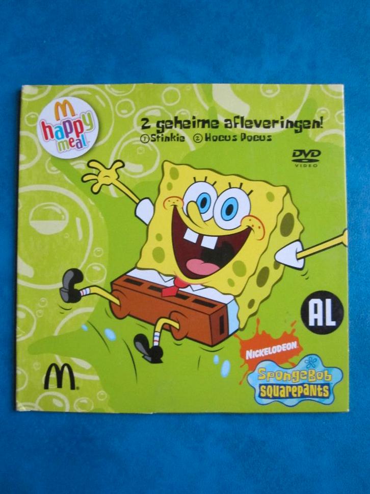 Spongebob Squarepants - 2 geheime afleveringen!, Cd's en Dvd's, Dvd's | Tekenfilms en Animatie, Zo goed als nieuw, Amerikaans