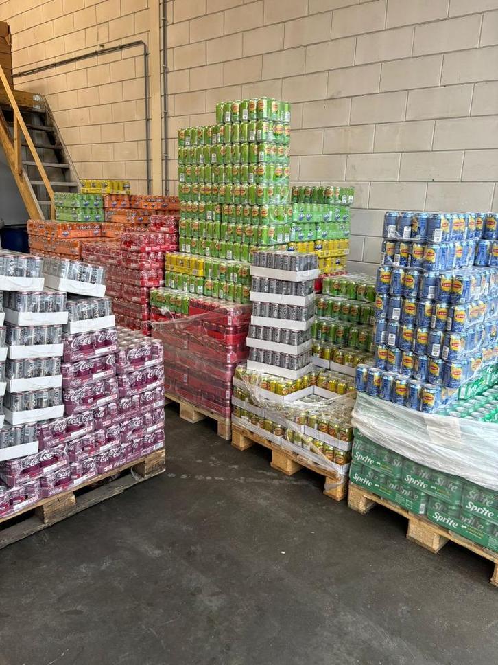 Tray frisdrank 24 blikjes  (kijk omschrijving), Diversen, Levensmiddelen, Ophalen