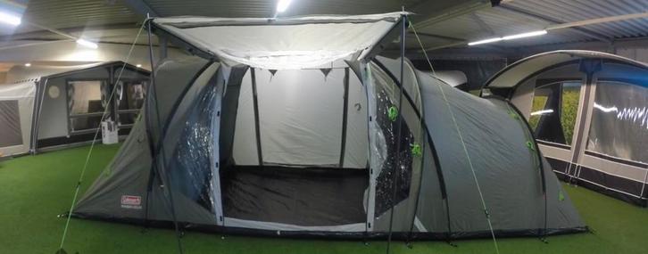 Coleman Riverside 6 Deluxe Tent, Caravans en Kamperen, Tenten, tot en met 6, Gebruikt, Ophalen