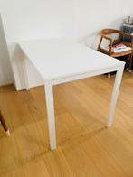 IKEA VANGSTA extendable table, 80/120x70 cm, white, Huis en Inrichting, Tafels | Eettafels, Ophalen, Zo goed als nieuw, Rechthoekig