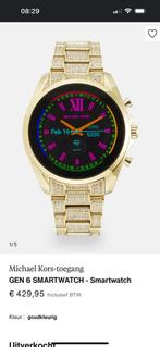 Michael Kors Gen 6 smartwatch, Sieraden, Tassen en Uiterlijk, Horloges | Dames, Nieuw, Ophalen of Verzenden