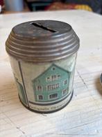 Oude DSG Spaarpot Duitsland - Slot Defect, Verzamelen, Ophalen of Verzenden, Gebruikt, Metaal of Blik, Object of Gebouw