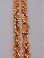gouden rope ketting 14kt, Www.bredajuwelier.nl, Nieuw, Ophalen of Verzenden, Www.bredajuwelier.nl