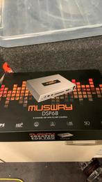Zgan musway 8 kanaals dsp evt met fiber converter, Auto diversen, Autospeakers, Ophalen of Verzenden, Zo goed als nieuw