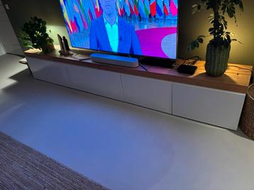 Mooie 3m lange dressoir kast gemaakt van IKEA Besta kasten - afbeelding 4