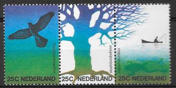 1974 * 1043-1045a * Natuur en milieu, strook van 3 {Pf73} beschikbaar voor biedingen