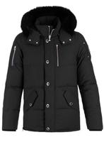 Moose Knuckles 3Q Winterjas Zwart Maat S ORGINEEL, Ophalen, Zwart, Moose knuckles, Gedragen