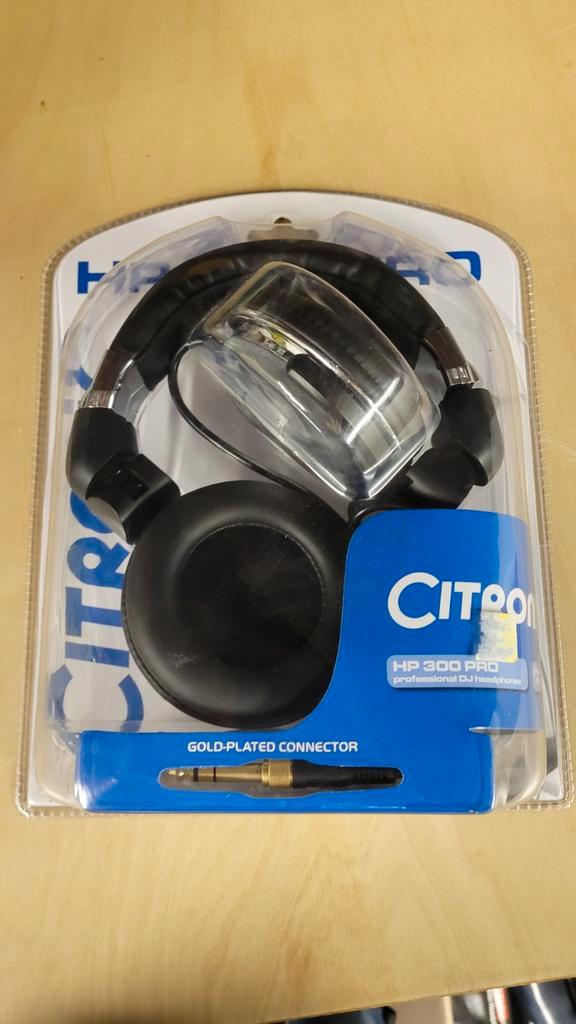 Citron HP 300 Pro DJ Hoofdtelefoon - Nieuw in de verpakking, Audio, Tv en Foto, Koptelefoons, Nieuw, Overige merken, Ophalen