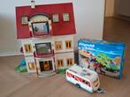Playmobil Huis 4297 met Camper, Auto & Boot (4144), Kinderen en Baby's, Speelgoed | Poppenhuizen, Ophalen of Verzenden, Zo goed als nieuw