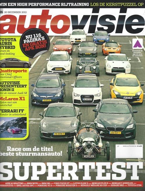 Autovisie Supertest 2012, Boeken, Auto's | Folders en Tijdschriften, Gelezen, Ophalen of Verzenden