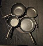 Koekenpannen set 4 delig The Good Food Factory, Ophalen of Verzenden, Rvs, Pannenset