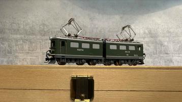 Westmodel RhB Ge 6/6 701 Rhetia Nz  schaal 1/160 z spoor beschikbaar voor biedingen