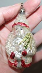 antieke Kerstbal - Kerstmannetje, Gebruikt, Ophalen of Verzenden
