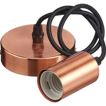 Industriële Hanglamp Koper 150 cm beschikbaar voor biedingen