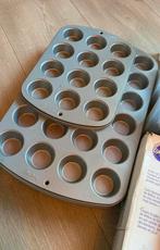 Cupcake bakschalen (mini), Ophalen of Verzenden, Zo goed als nieuw, Cupcakes, Bakvorm