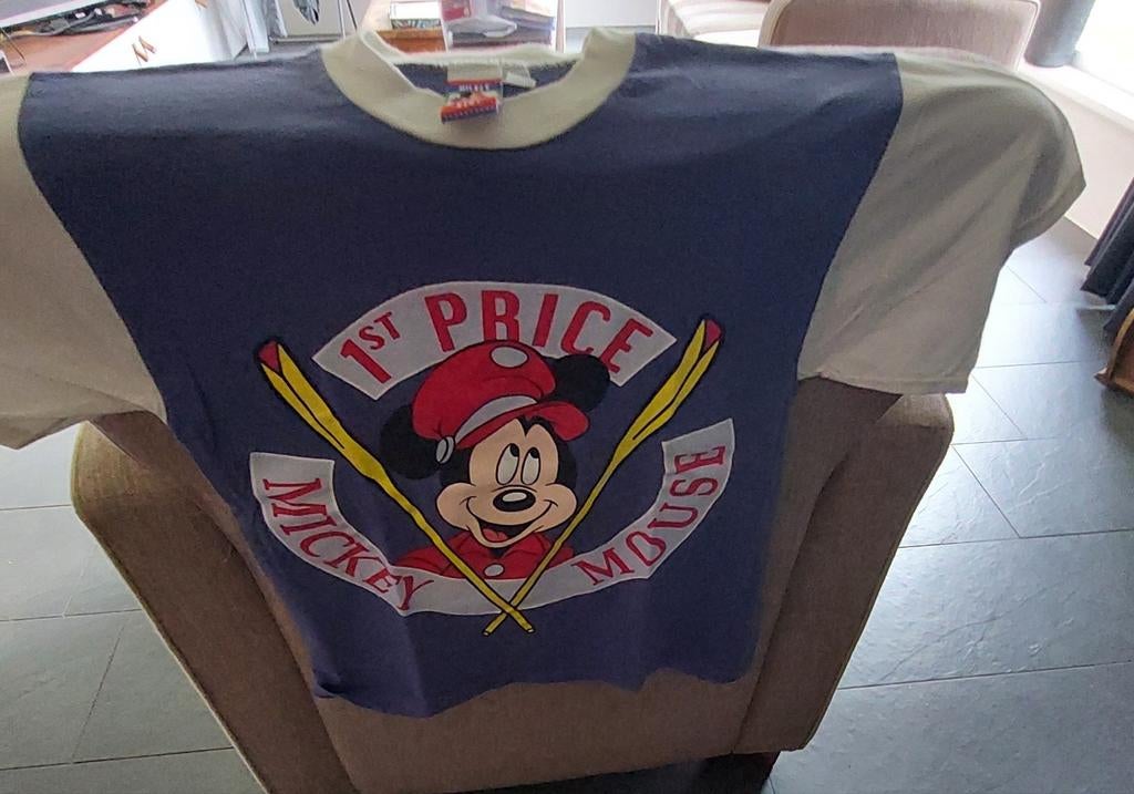 Vintage Mickey Mouse Kinder T-shirt, Kinderen en Baby's, Kinderkleding | Overige, Ophalen of Verzenden, Gebruikt, Disney, Jongen of Meisje