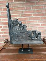 Mooie bewerkte houten ornament stoer sober landelijk, Huis en Inrichting, Woonaccessoires | Overige, Ophalen of Verzenden, Zo goed als nieuw