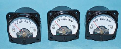 paneel meter voor treinbaan aankleding DC 100mV, Hobby en Vrije tijd, Modeltreinen | H0, Nieuw, Transformator of Voeding, Gelijkstroom of Wisselstroom